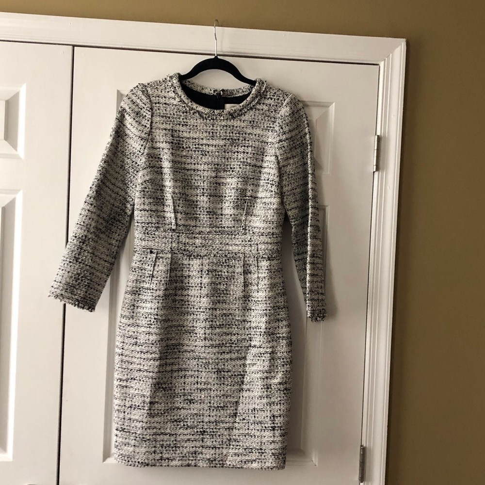 St John inspired tweed dress